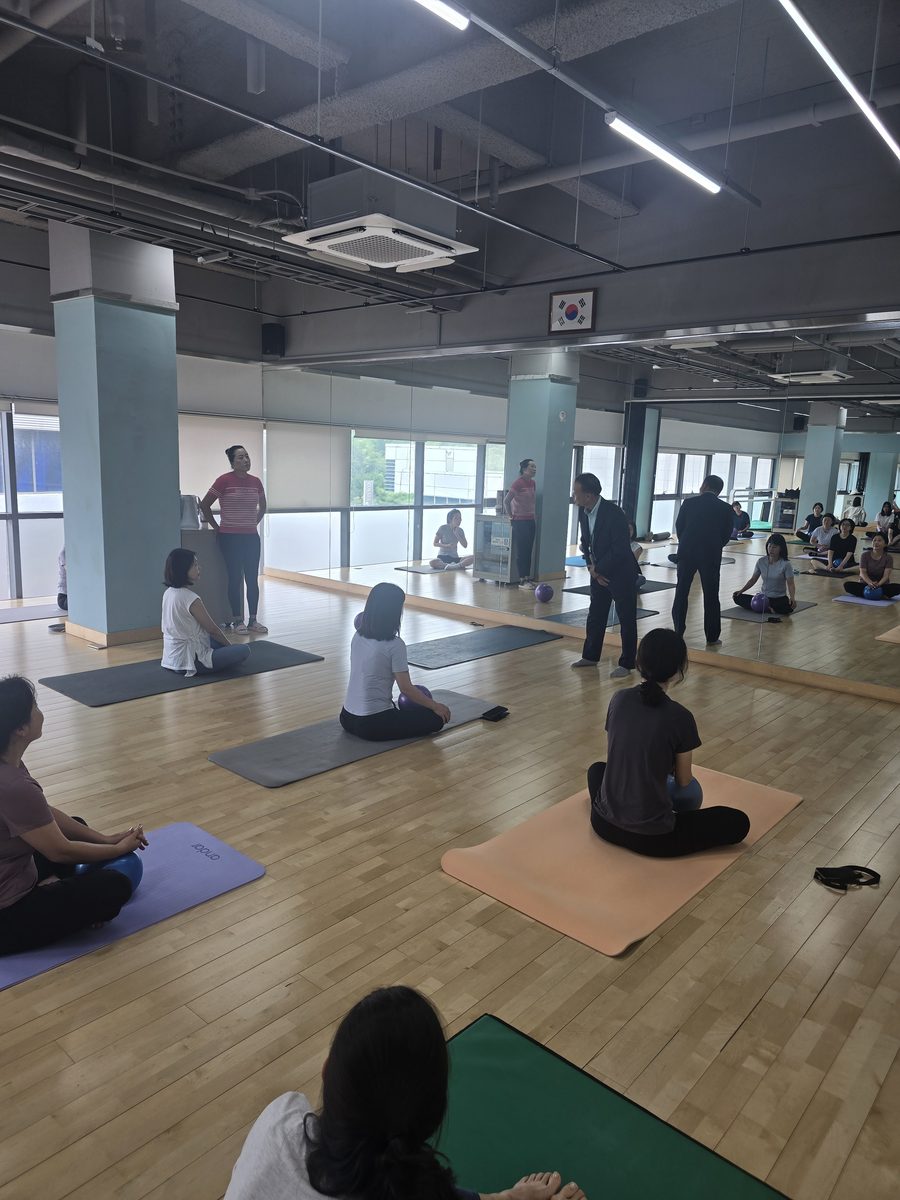 회관 생활체육 프로그램 현장
